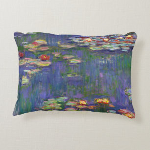 Coussins Décoratifs Monet Water Lilies Chef-d'oeuvre Peinture