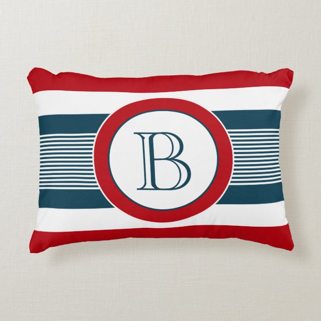 Coussins Décoratifs Monogram design (Devant)