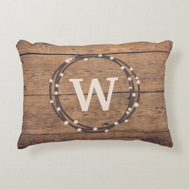 Coussins Décoratifs Monogram design (Devant)