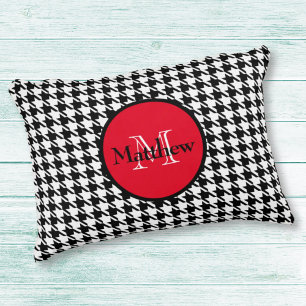 Coussins Décoratifs Monogramme et nom Pied de fond, oreiller