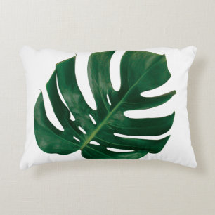 Coussins Décoratifs Monstera Leaf conception de l'île - Tropical Green
