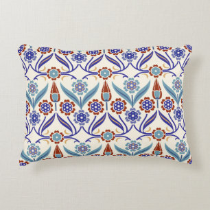 Coussins Décoratifs Mosaïque turque : Motif coloré sans couture