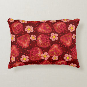 Coussins Décoratifs Motif 2 2 de fraise
