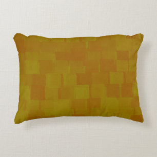 Coussins Décoratifs Motif Abstrait Brun Vert