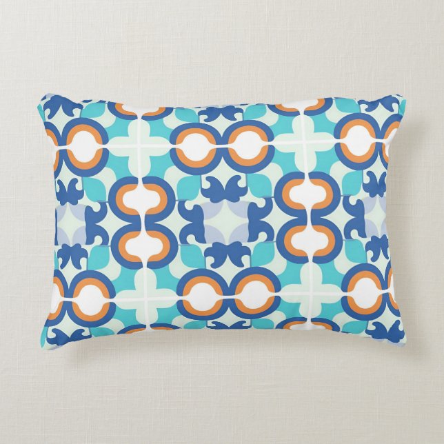 Coussins Décoratifs Motif Abstrait Géométrique (Devant)