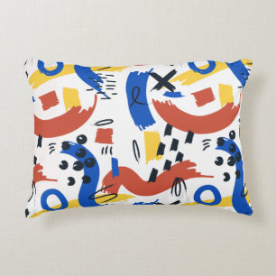 Coussins Décoratifs Motif Abstrait Moderne Propre Artistique Coloré