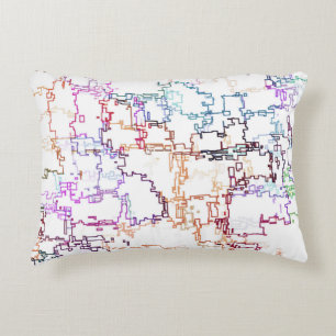 Coussins Décoratifs Motif Abstrait multicolore