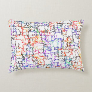 Coussins Décoratifs Motif Abstrait multicolore