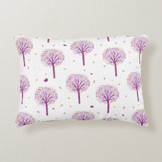 Coussins Décoratifs Motif Abstrait sans soudure avec arbres sur le dos