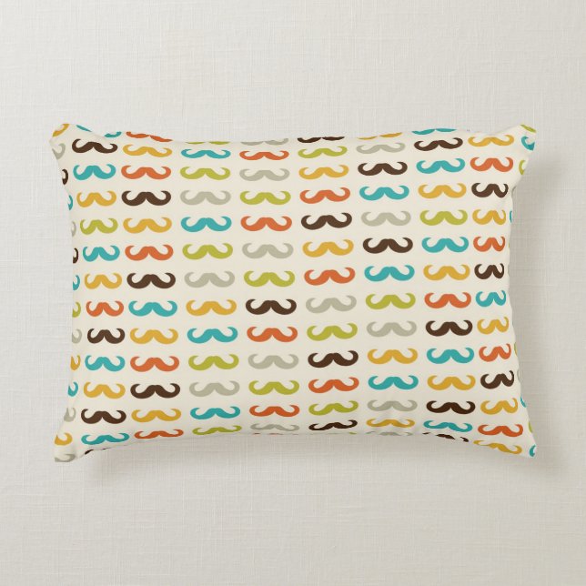 Coussins Décoratifs Motif avec la moustache (Devant)