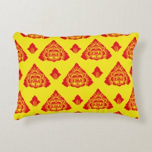 Coussins Décoratifs Motif Bali, Indonésie. aux couleurs modernes. Vint