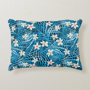 Coussins Décoratifs Motif bleu de palmettes