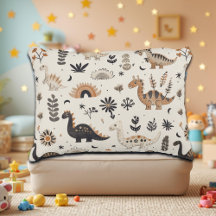 Motif Boho Jungle Dinosaur