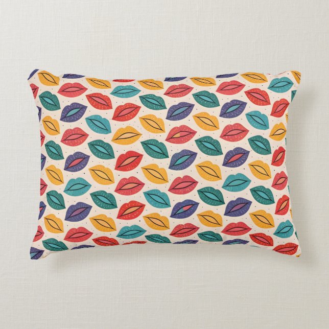 Coussins Décoratifs Motif de baiser (Devant)
