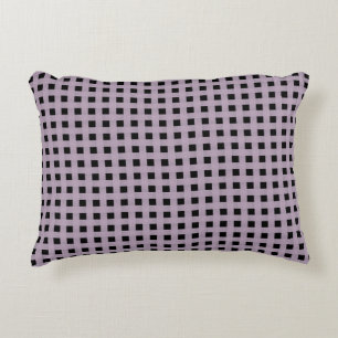 Coussins Décoratifs Motif de brasage noir violet