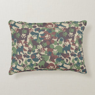 Coussins Décoratifs Motif de camouflage de chien
