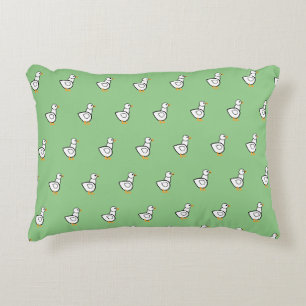 Coussins Décoratifs Motif de canard blanc