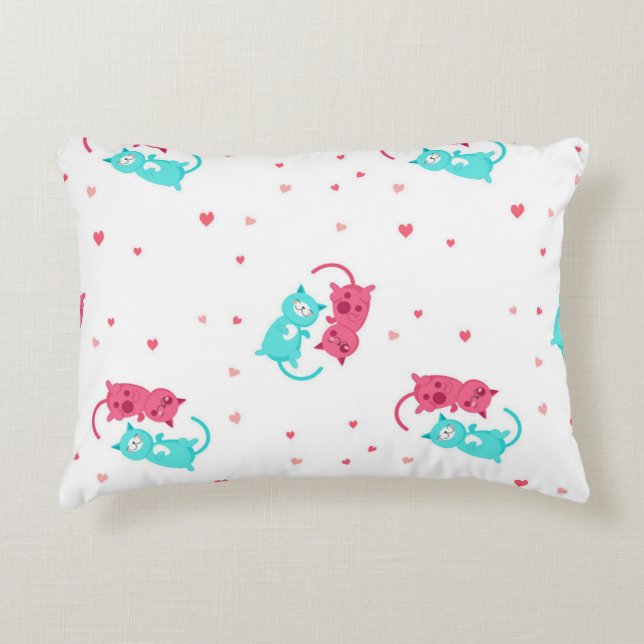 Coussins Décoratifs Motif de chat (Devant)