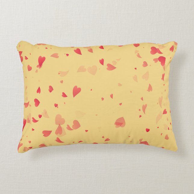 Coussins Décoratifs Motif de coeur 38 (Devant)