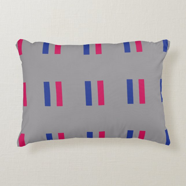 COUSSINS DÉCORATIFS MOTIF DE FIERTE ANDROGYNE (Devant)