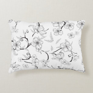 Coussins Décoratifs Motif de fleurs effrayantes 7