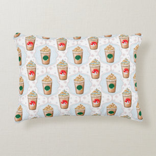 Coussins Décoratifs Motif de flocon de neige Latte de Noël