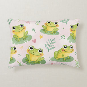 Coussins Décoratifs Motif de grenouilles mignonnes
