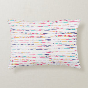 Coussins Décoratifs Motif de ligne minimal coloré – Moderne et sans co