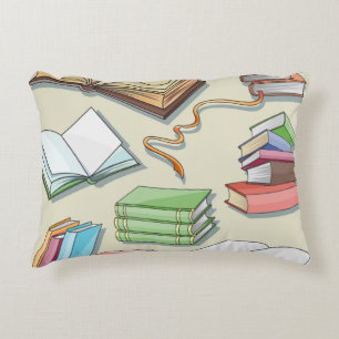 Coussins Décoratifs Motif de livre