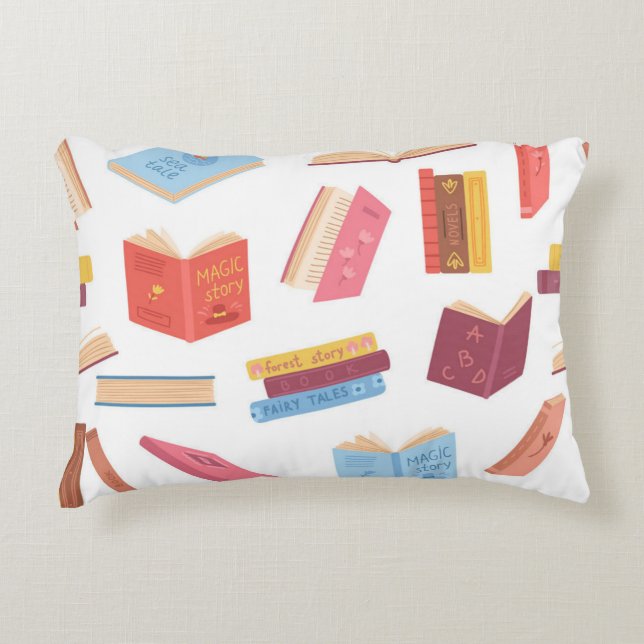 Coussins Décoratifs Motif de livre (Devant)