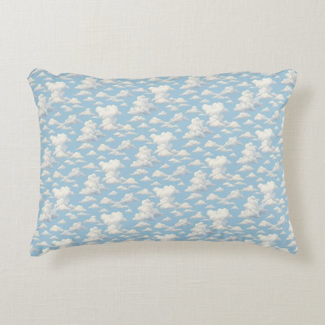 Coussins Décoratifs Motif de nuage  (Devant)