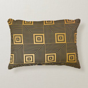 Coussins Décoratifs Motif de papier peint Art Déco Vintage