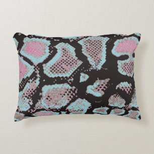 Coussins Décoratifs Motif de peau animale, design vintage.