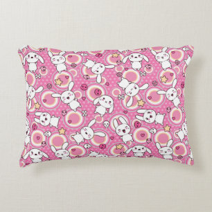 Coussins Décoratifs motif de rose de kawaii