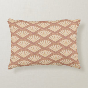Coussins Décoratifs Motif de style Art déco en rose