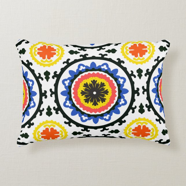 Coussins Décoratifs Motif de Suzani (Devant)