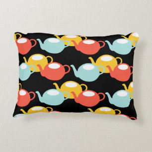 Coussins Décoratifs Motif de théières modernes