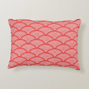 Coussins Décoratifs Motif de vague japonais