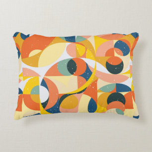 Coussins Décoratifs Motif d'illustration minimaliste géométrique avec