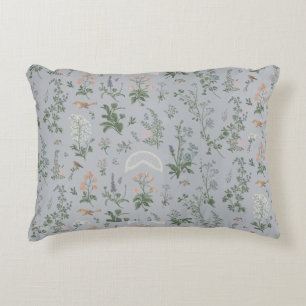 Coussins Décoratifs Motif Élégant Fleur et Oiseau
