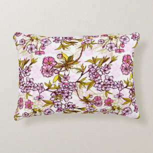 Coussins Décoratifs Motif en fleurs de cerisiers