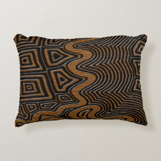 Coussins Décoratifs Motif en tissu Kuba géométrique