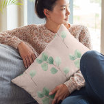Coussins Décoratifs Motif Feuille d'aquarelle moderne<br><div class="desc">Motif Feuille d'aquarelle moderne</div>