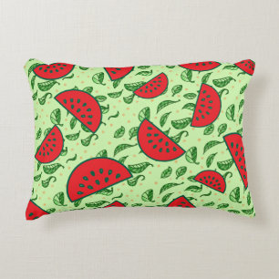 Coussins Décoratifs Motif feuille et pastèques