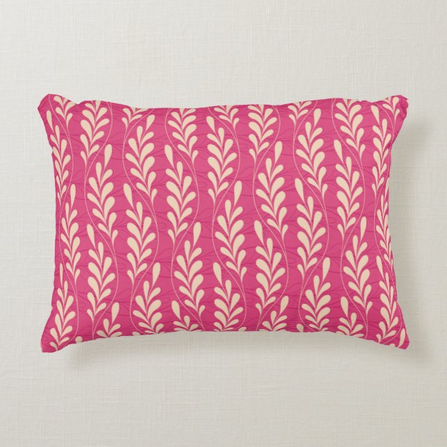 Coussins Décoratifs motif fleuri dans un style moderne (Devant)