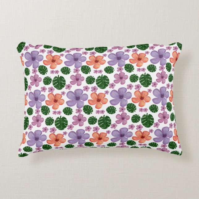 Coussins Décoratifs Motif floral (Devant)
