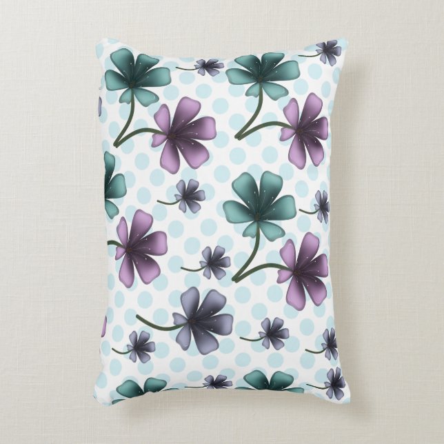 Coussins Décoratifs Motif floral  (Devant(Vertical))