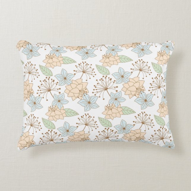Coussins Décoratifs Motif floral (Devant)