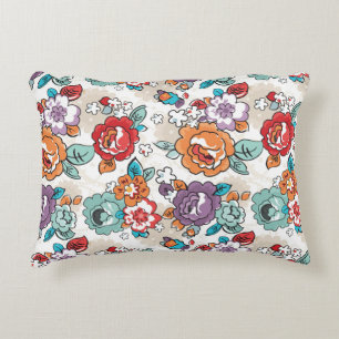 Coussins Décoratifs Motif floral 5 d'élégance abstraite