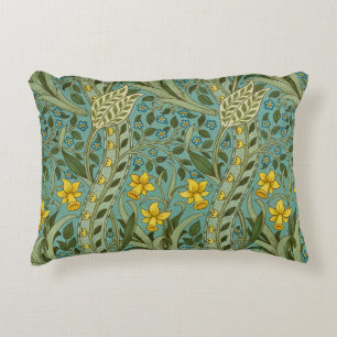 Coussins Décoratifs Motif floral classique Narcisse de William Morris